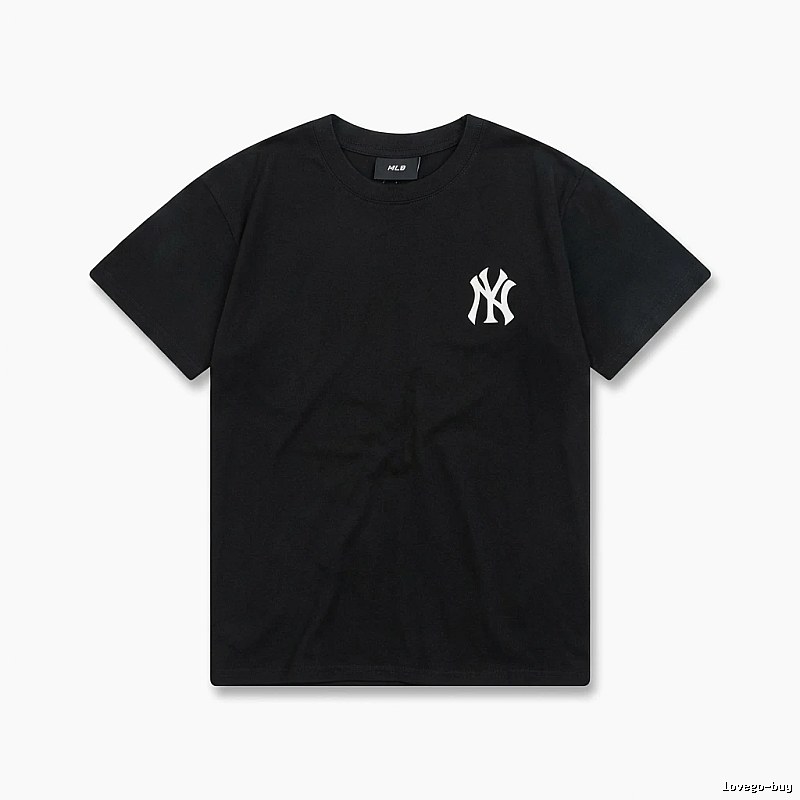 MLB classic simple style black T-shirt