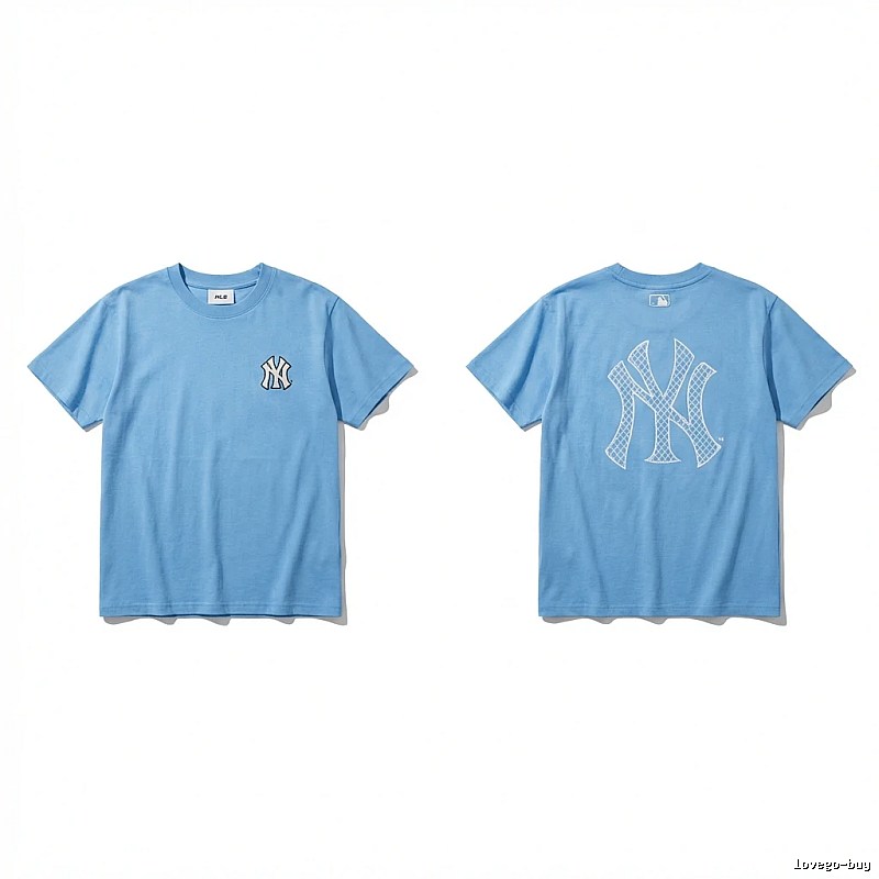 MLB Classic Simple Style Blue T-shirt