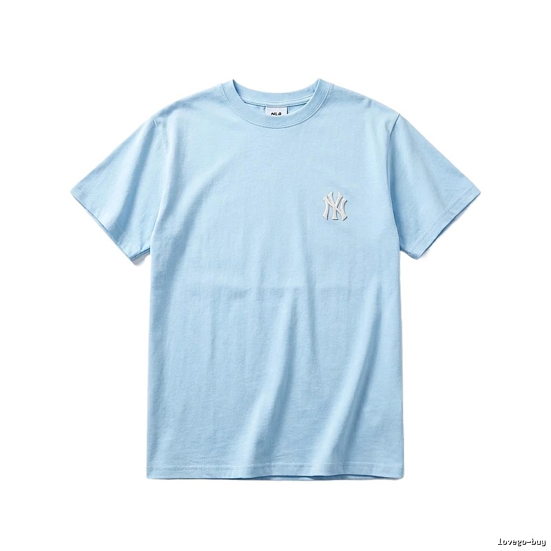 MLB Classic Simple Style Light Blue T-shirt