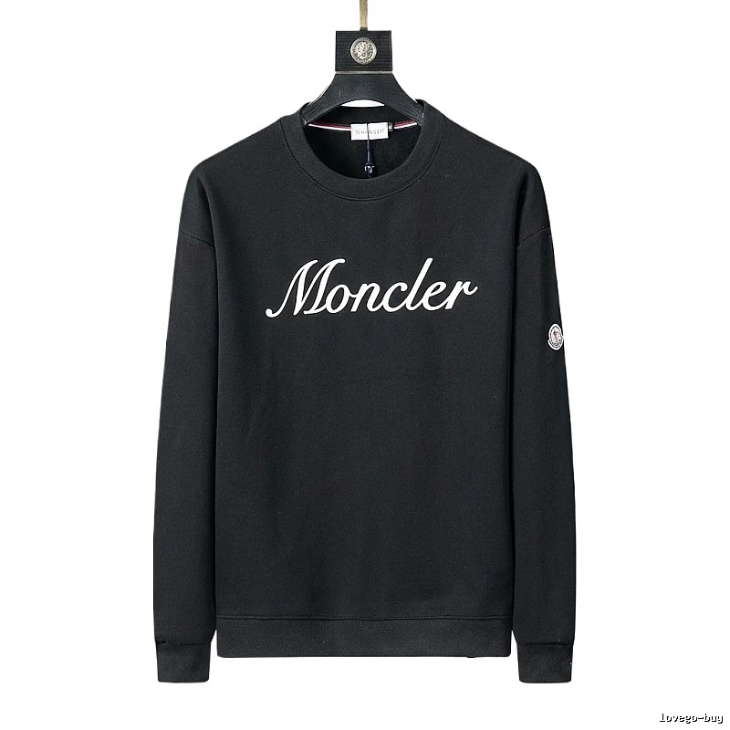 Moncler black simple sweatshirt