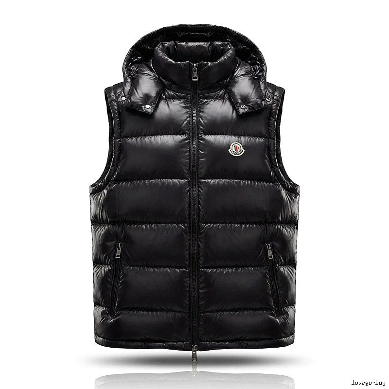 Moncler Black Trendy and Cool Down Vest