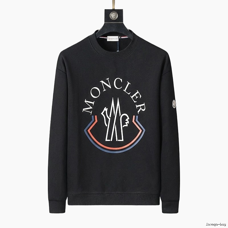 Moncler Classic and Stylish Black Sweatshirt