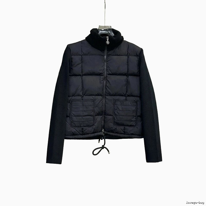 Moncler classic black down jacket