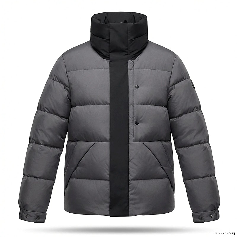 Moncler classic grey down jacket