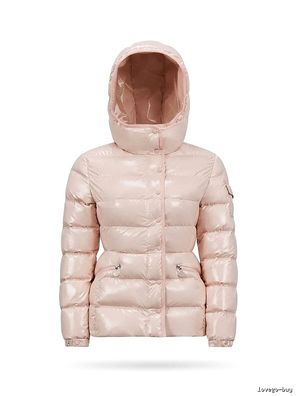 Moncler Classic Pink Down Jacket