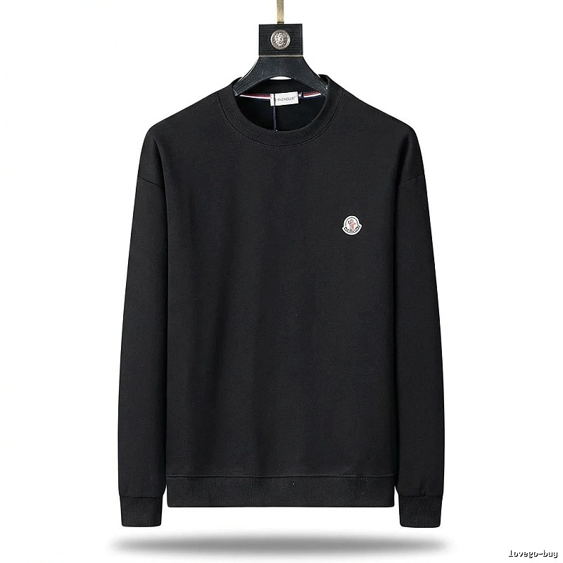Moncler classic simple black sweatshirt