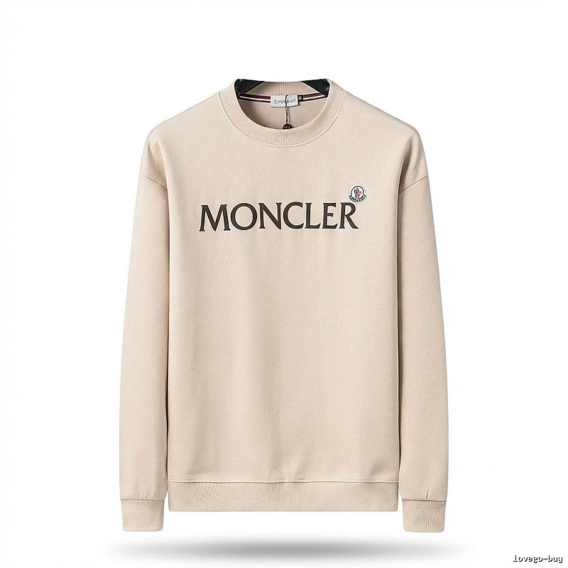 Moncler minimalist beige sweatshirt