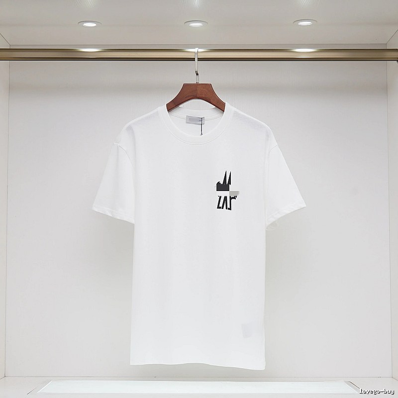 Moncler Printed Casual-style White Short-sleeve T-shirt