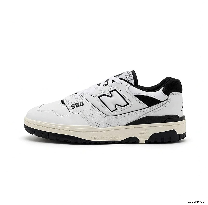 New Balance 550 Retro Style White Shoes