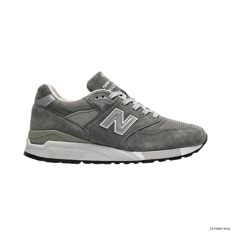 New Balance 996 retro style grey shoes