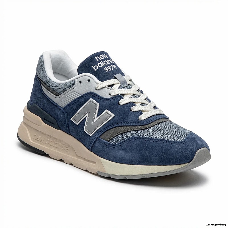 New Balance 997R Retro Blue-Gray Athletic Shoes