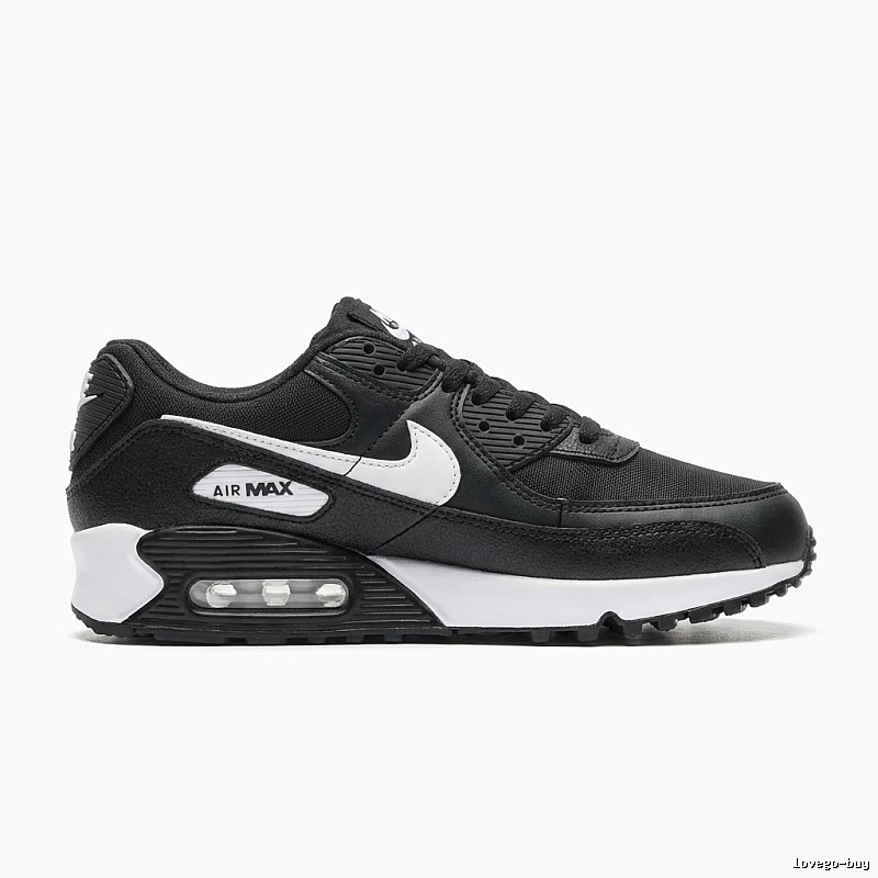 Nike Air Max 90 black and white trendy sneakers