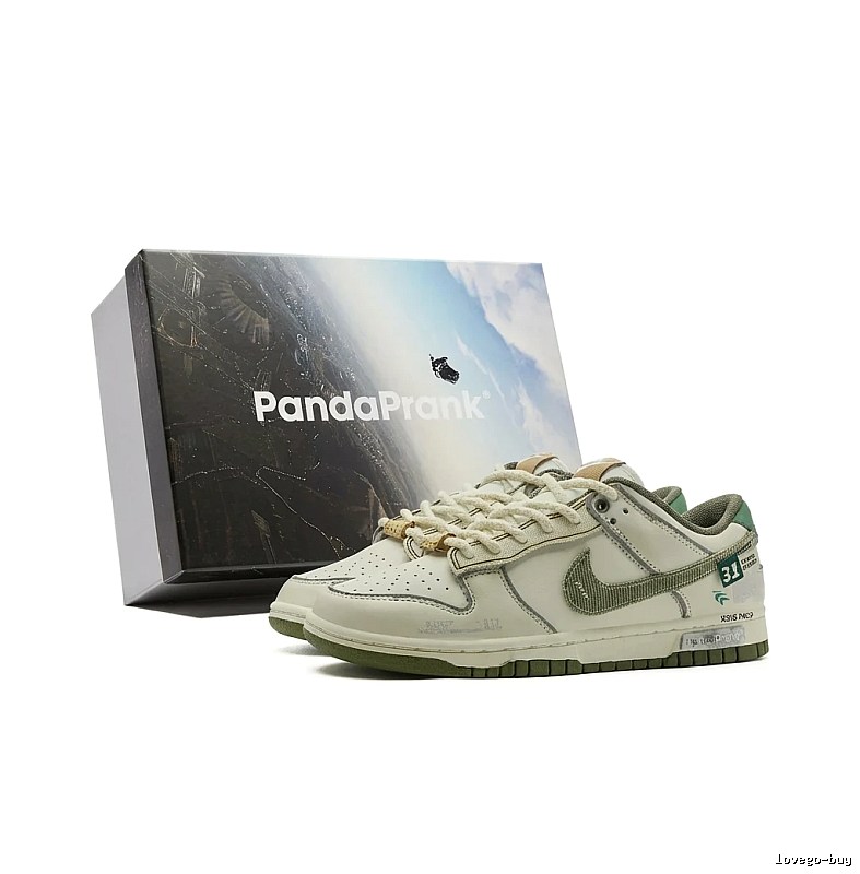Nike retro-style light green canvas shoes