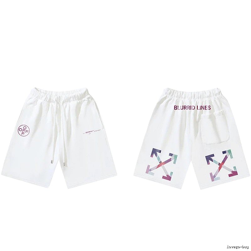 Off-White Style 026 Trendy Brand White Shorts