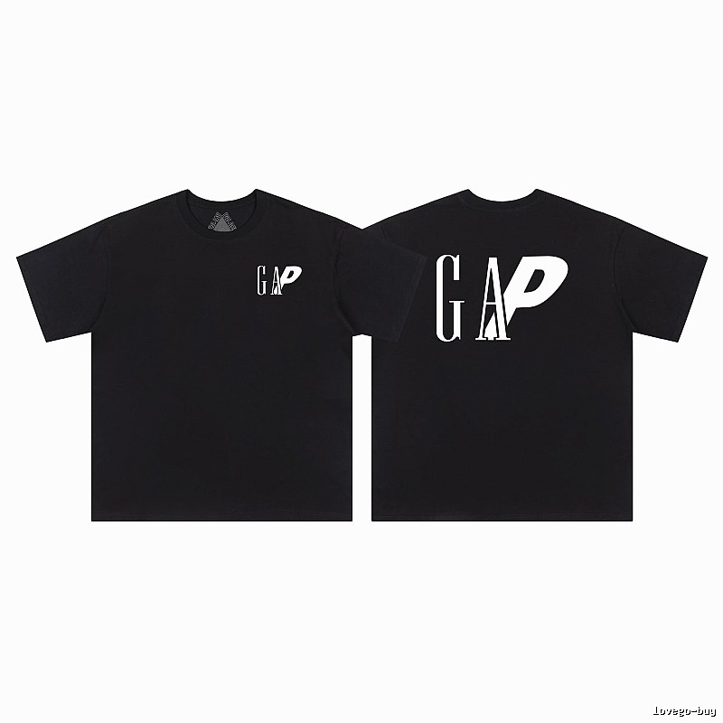 Palace x GAP Street Style Black T-Shirt