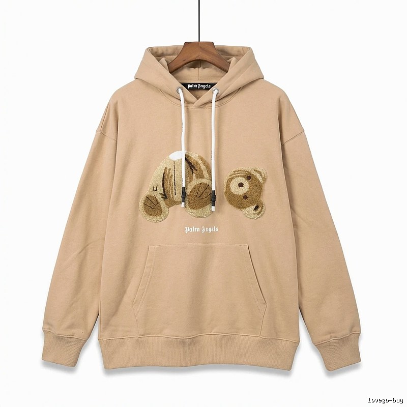 Palm Angels Bear Series Khaki Sweatshirt