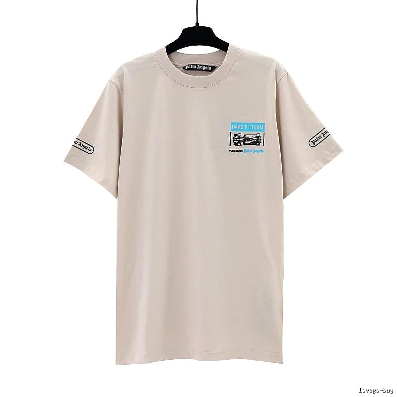 Palm Angels Daily Logo T-shirt White Palm Tree for City Outfits