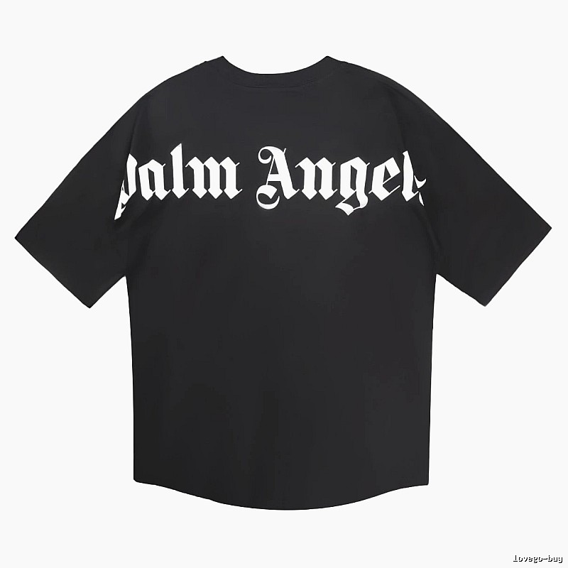 Palm Angels Patterned Logo T-shirt White Palm Tree with Signature Styling