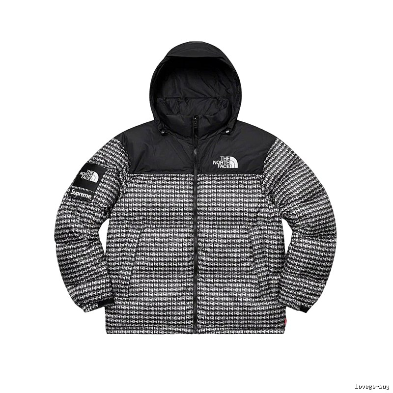 Pattern Logo The North Face Puffer Jacket for Photo Ready Looks
