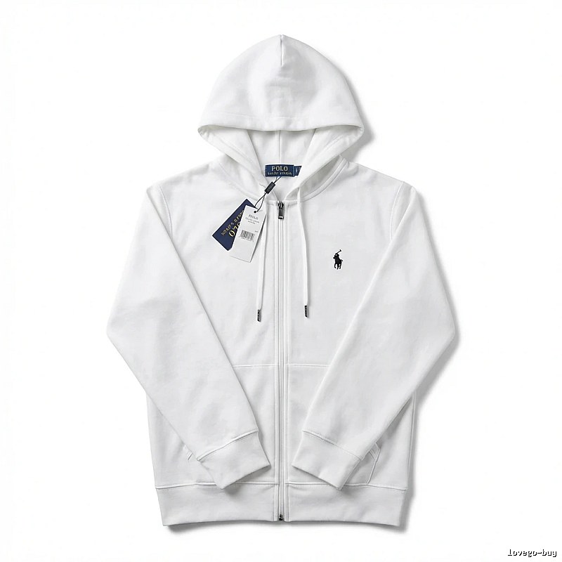 Ralph Lauren basic casual white sweatshirt