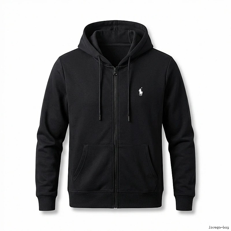 Ralph Lauren Black Label minimalist style hoodie