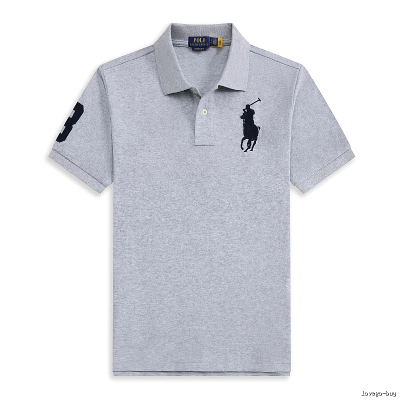 Ralph Lauren Polo Classic Grey Short Sleeve