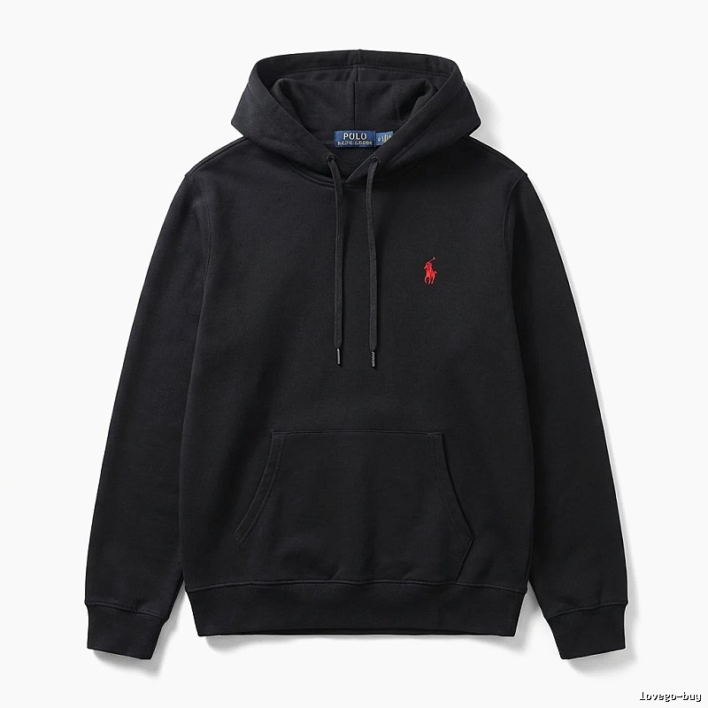 Ralph Lauren Polo hooded black sweatshirt