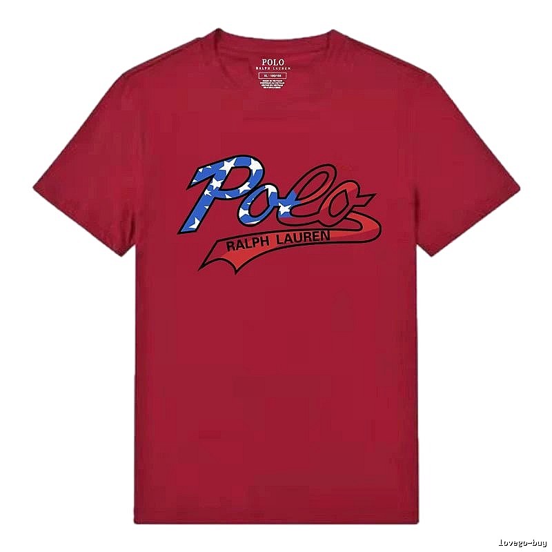 Ralph Lauren Polo Series Burgundy T-shirt
