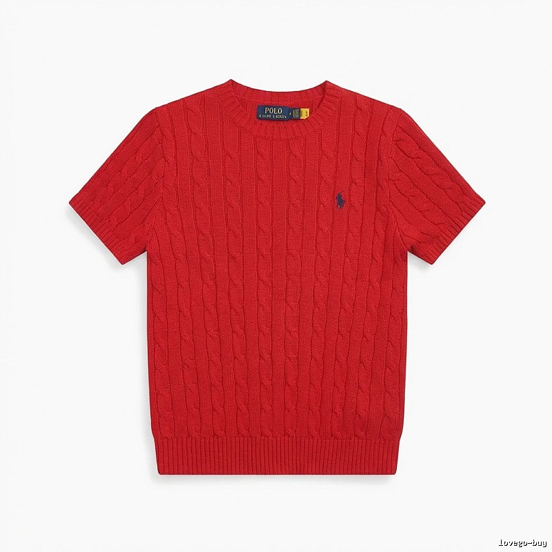 Ralph Lauren Polo Series Red Knitwear