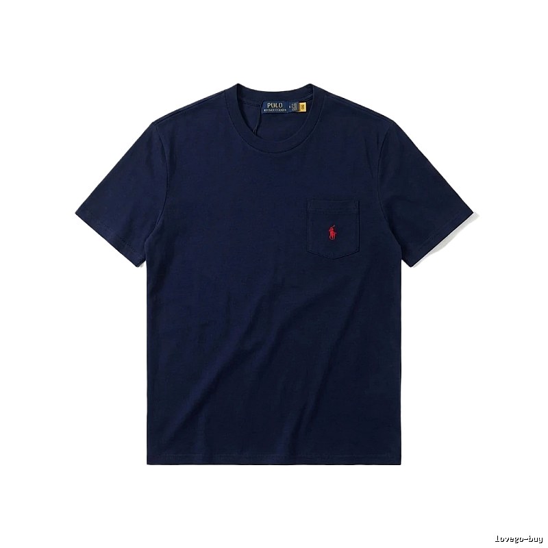 Ralph Lauren Polo simple navy blue T-shirt
