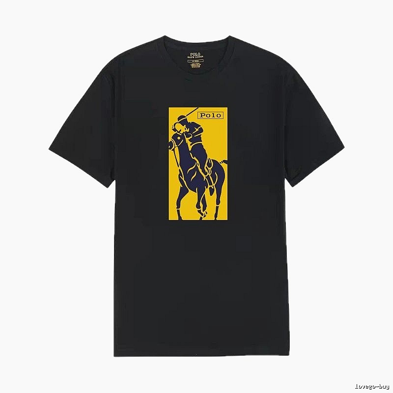 Ralph Lauren Polo-style black T-shirt