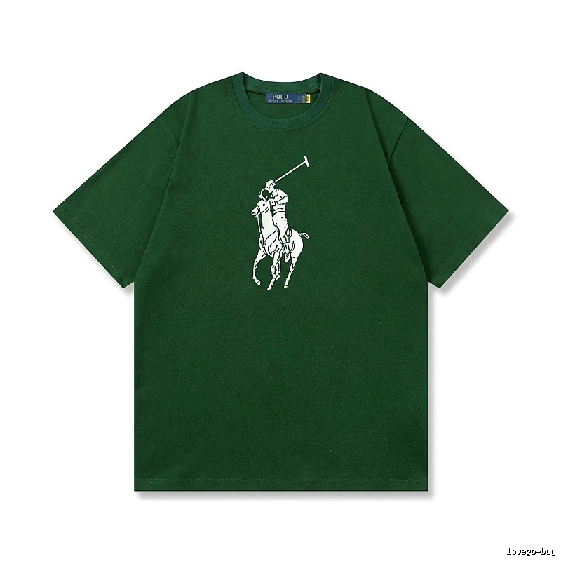 Ralph Lauren Polo vintage-style dark green T-shirt