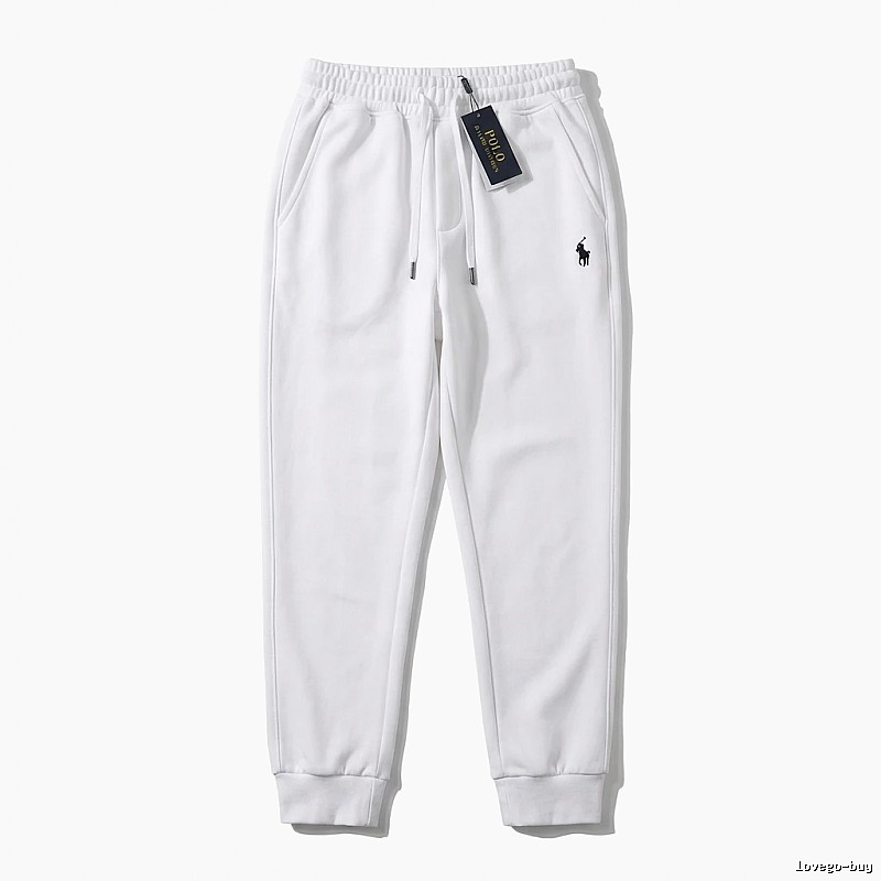 Ralph Lauren trendy brand white sweatpants
