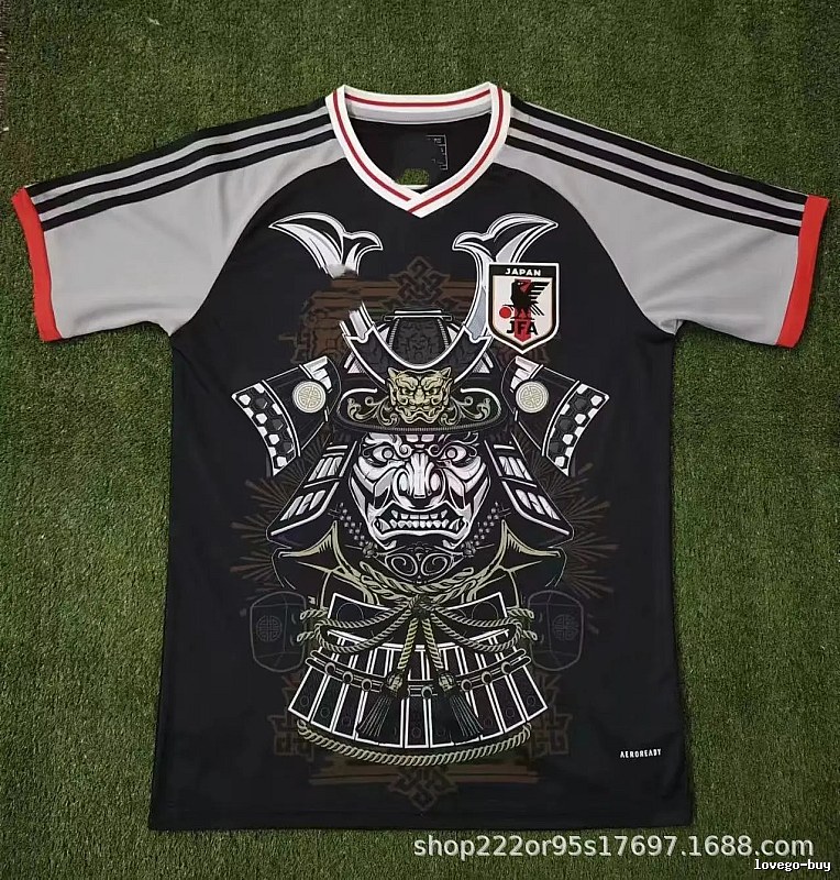 Real Madrid Black Dragon Soccer Jersey Clean Finish