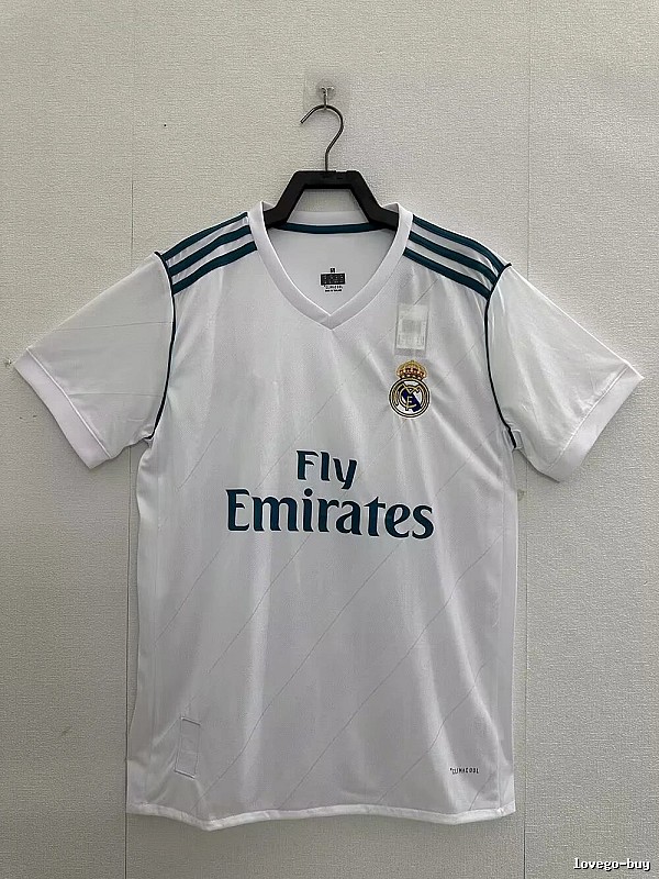 Real Madrid Daily Retro Teka soccer jersey White Retro Football with Visual Detail