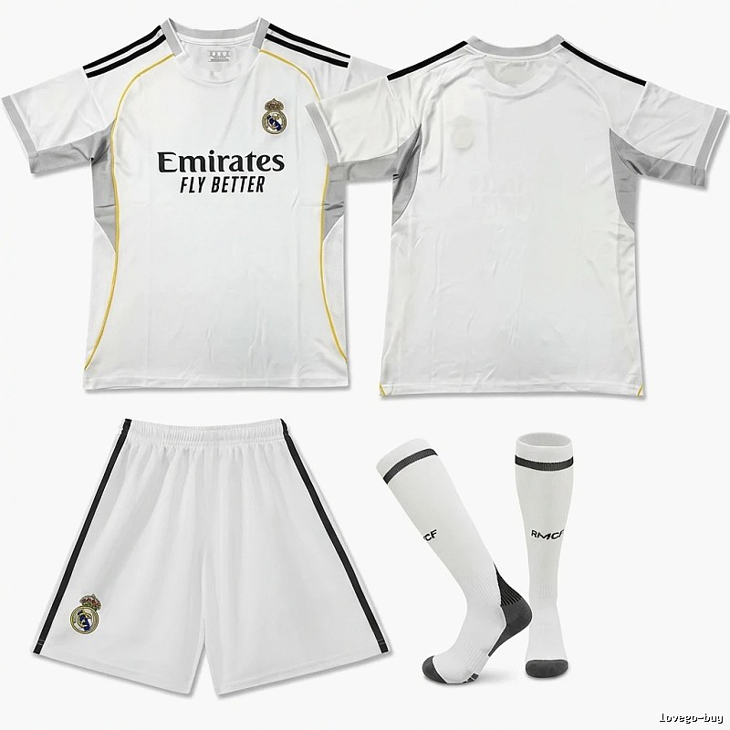 Real Madrid home court sportswear set