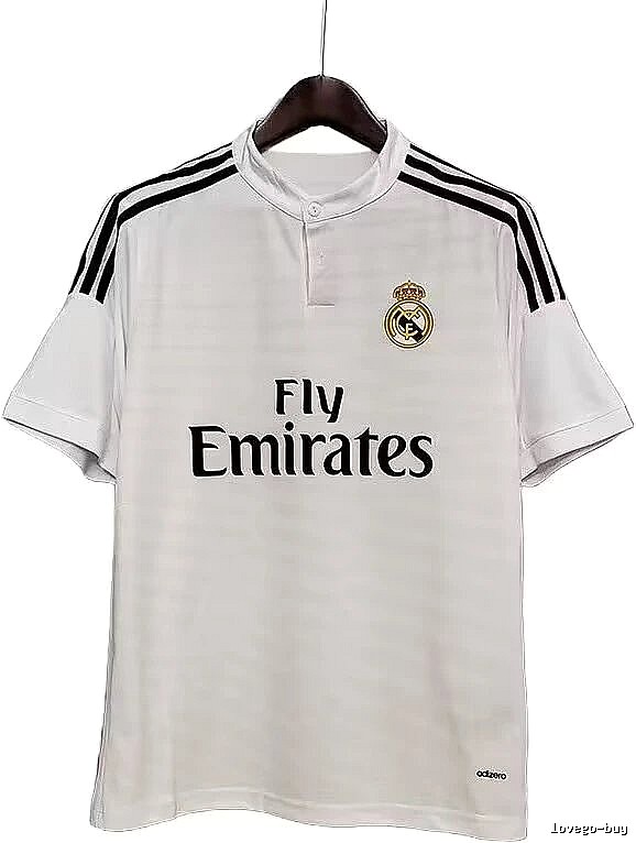 Real Madrid Sport Retro Teka soccer jersey White Retro Football for Collection Drops