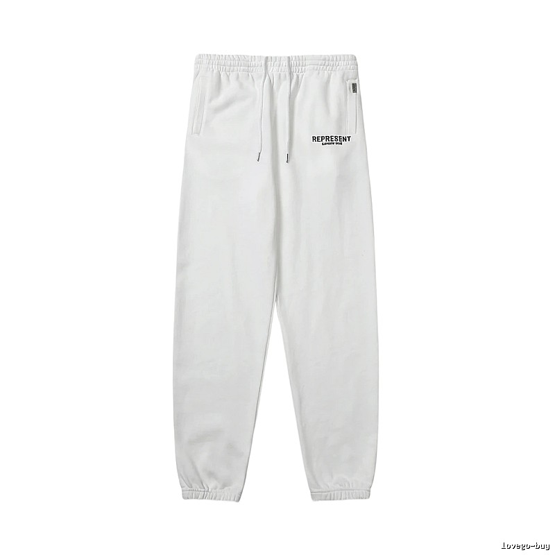 REPRESENT Basic White Sweatpants