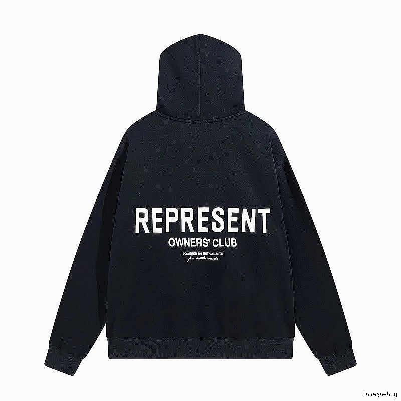 Represent Classic Owners Club hoodie Navy Large Represent for Daily Styling