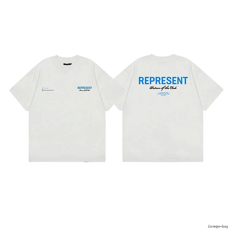 Represent Club High Street Style White T-Shirt
