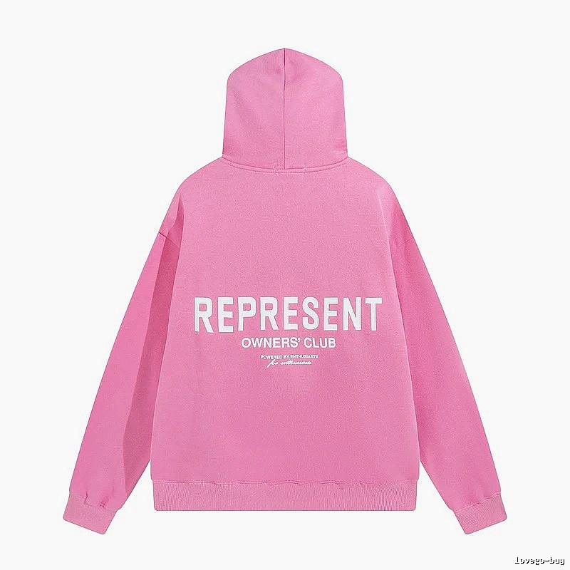 Represent Streetwear Owners Club hoodie Navy Large Represent with Logo Accent