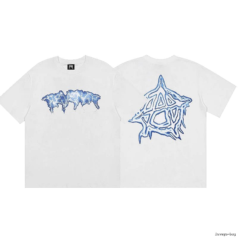 Revenge White Skull Graphic T-Shirt Downtown Style