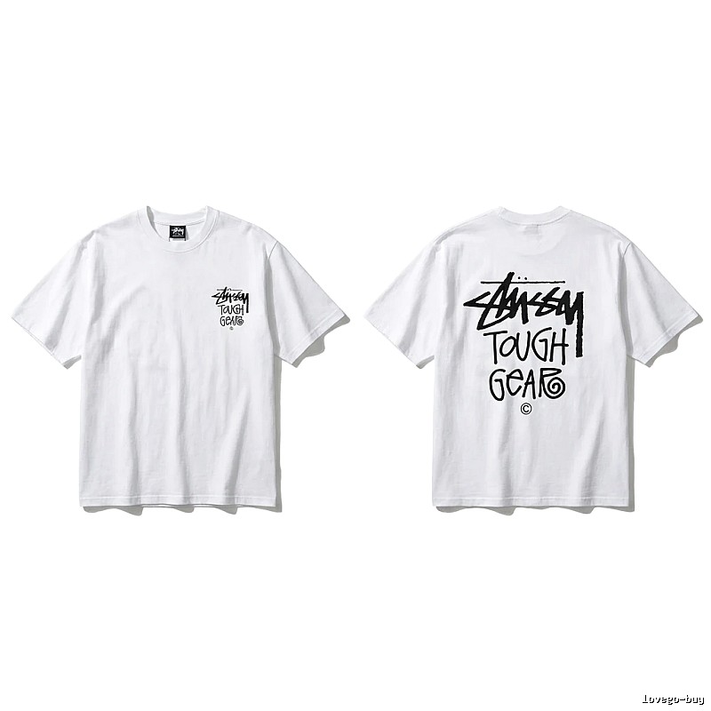 Stussy Graffiti Style White T-shirt