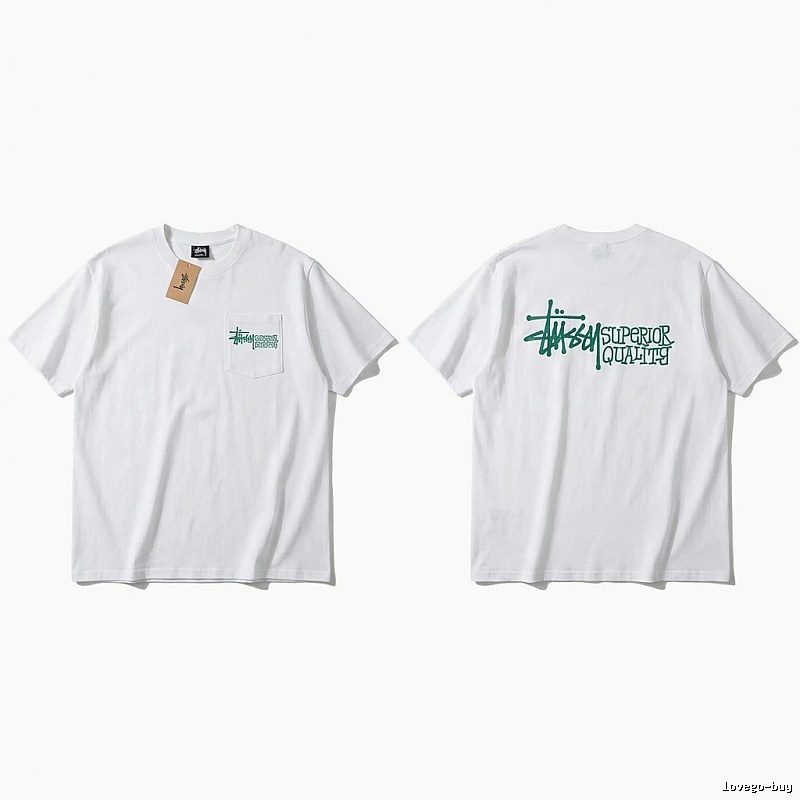 Stussy simple white T-shirt