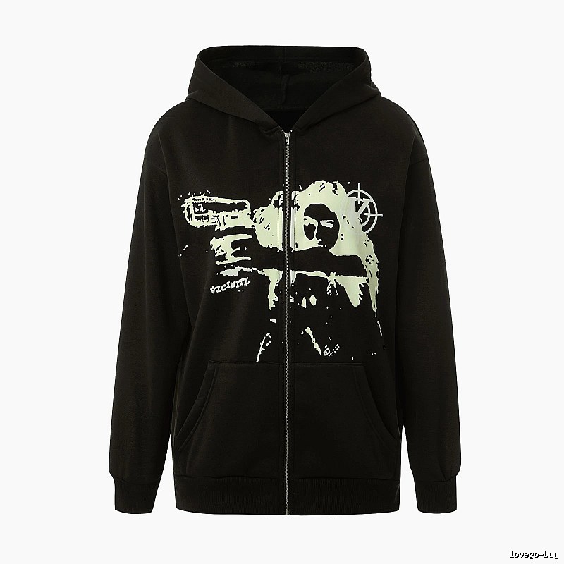 Stussy Travel Graphic zip hoodie Navy Distressed Face with Modern Look