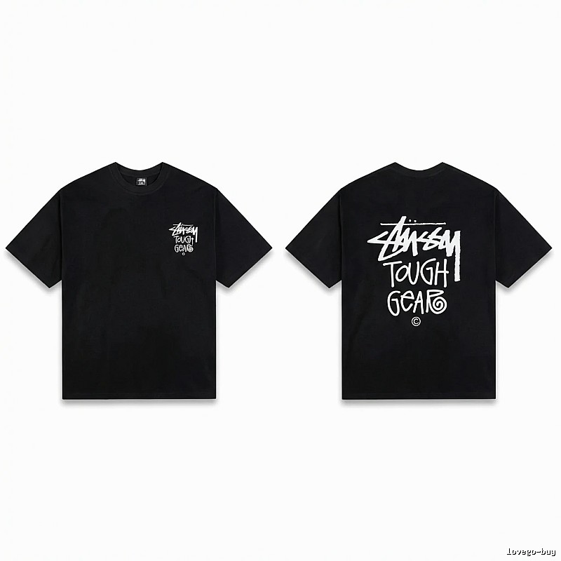 Stussy trendy and cool style black T-shirt