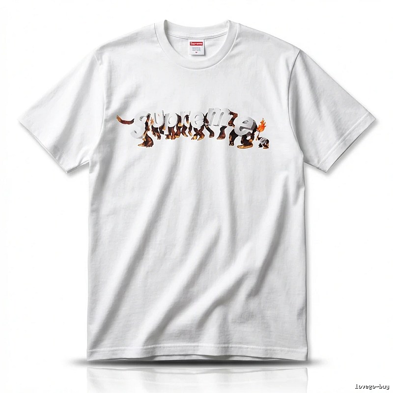 Supreme Animal Print White T-shirt