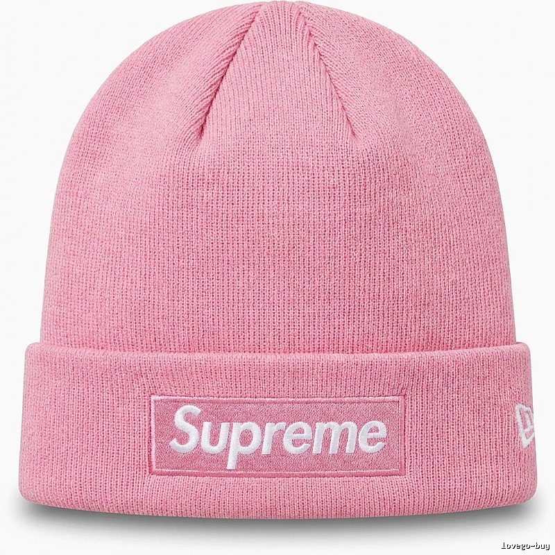 Supreme basic style pink cold hat