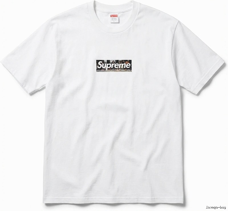 Supreme Retro Style White T-shirt