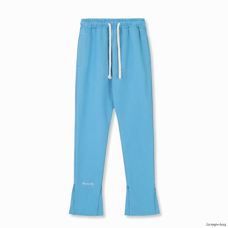SynaWorld casual style blue sweatpants